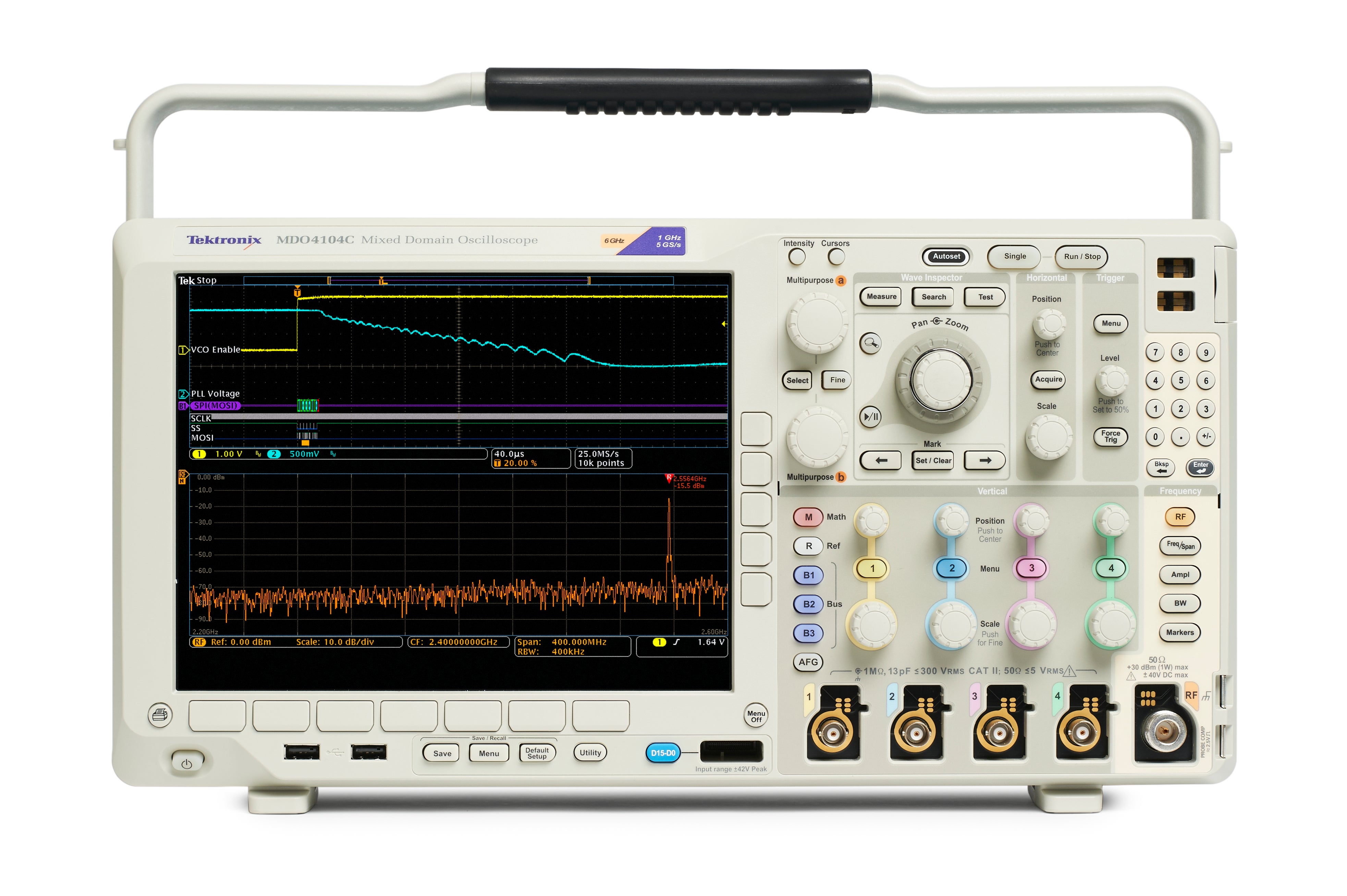 Tektronix MDO4054C | Oscilloscopes & Logic Analyzers | Electro 